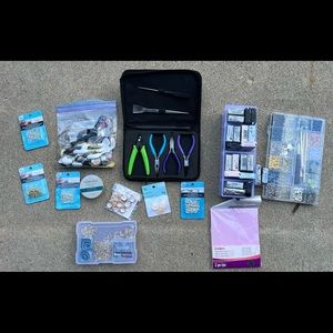 Earring Making Kits with lots of accessories
